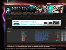 Tablet Screenshot of forums.infinitymuonline.com