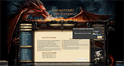Desktop Screenshot of infinitymuonline.com